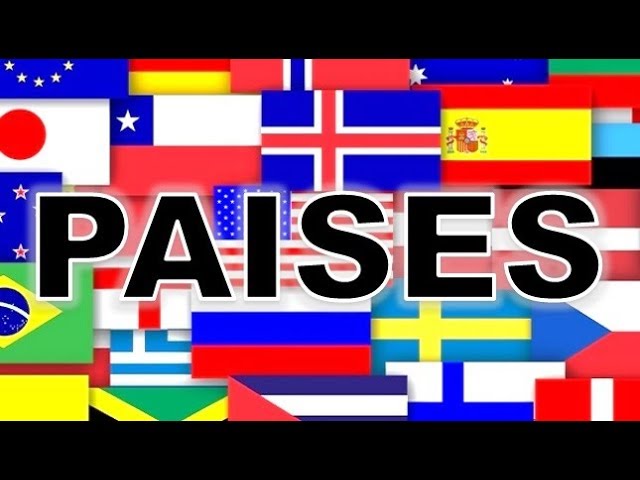 las banderas del mundo con nombres en ingles