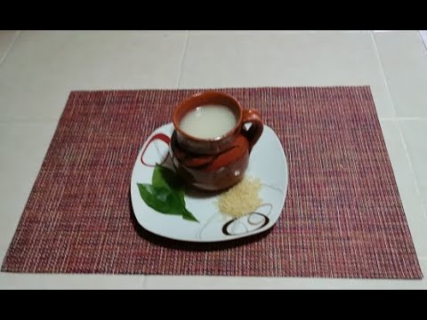 atole de arroz con agua para la diarrea