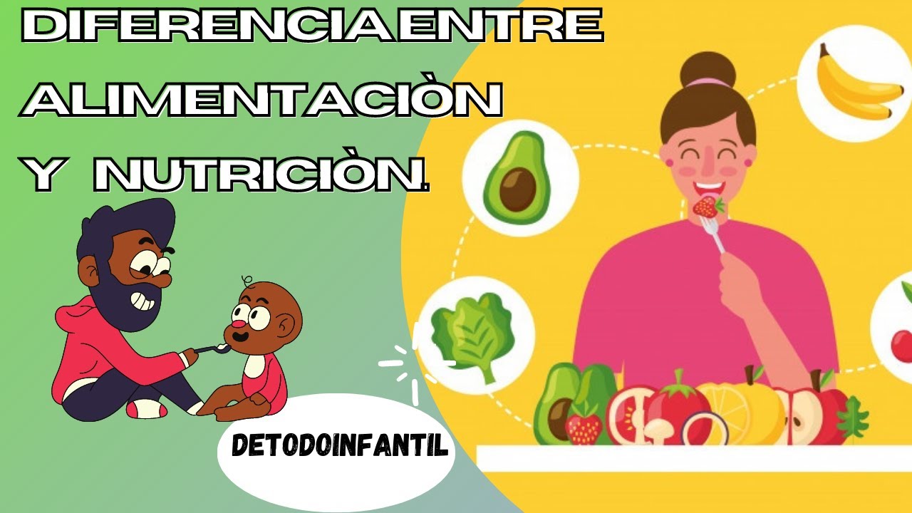 cual es la diferencia entre alimento y nutriente