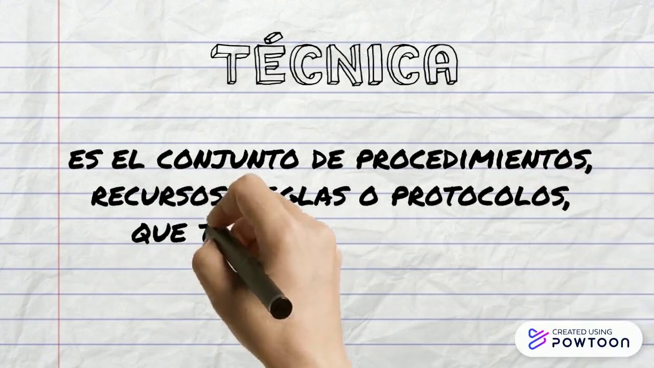 cual es la diferencia entre metodo y tecnica