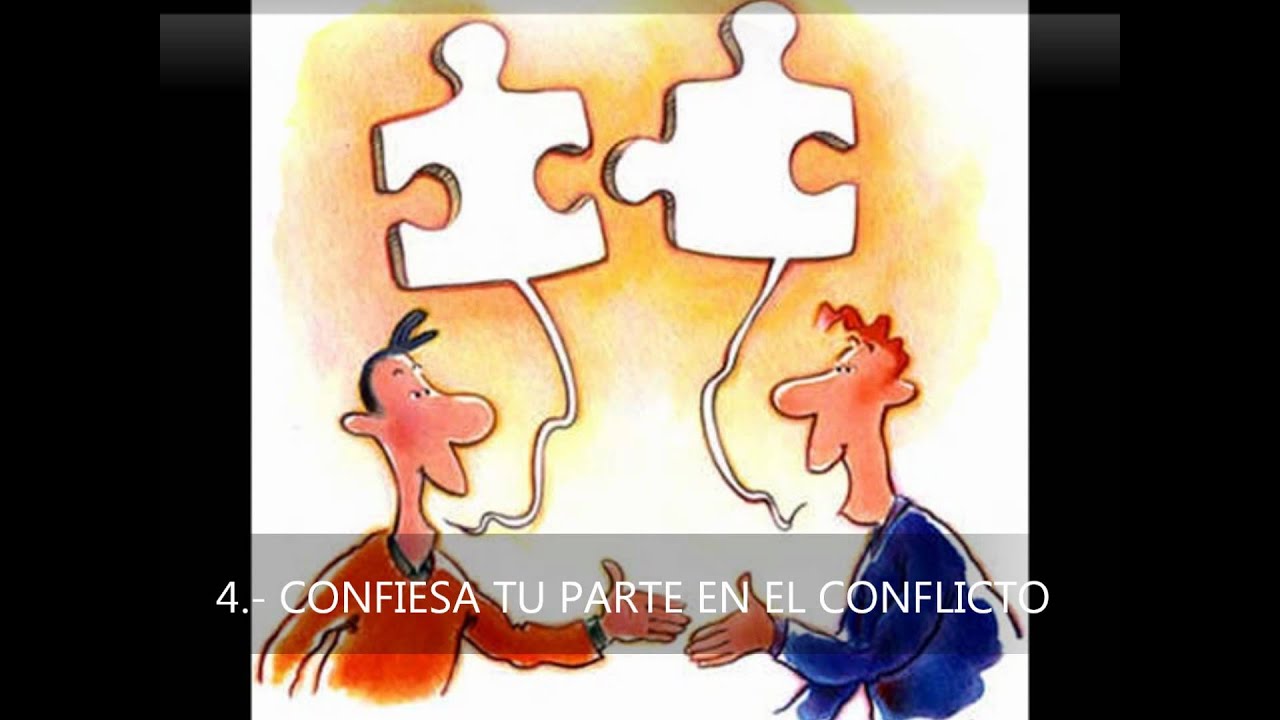 cuales son los 7 pasos para resolver un conflicto