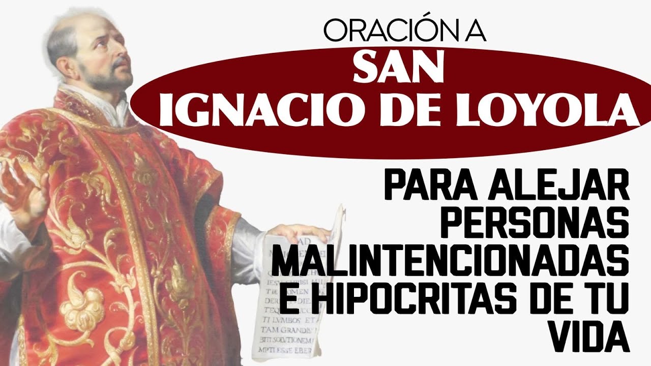 el agua de san ignacio sirve para alejar a alguien