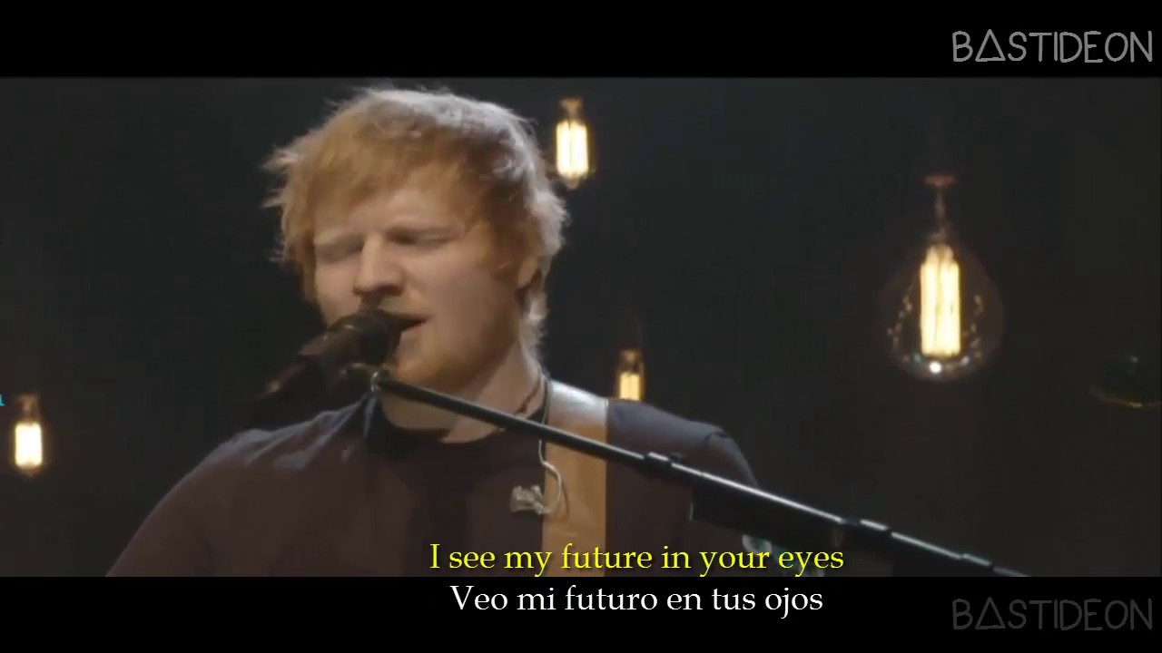 frases de canciones de ed sheeran en español