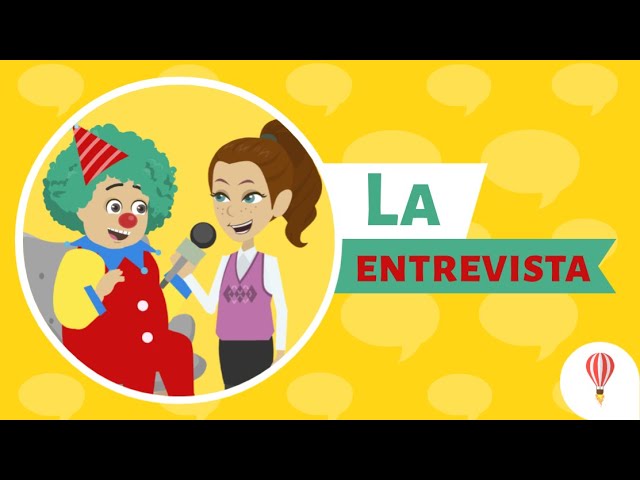 la entrevista para niños de segundo de primaria