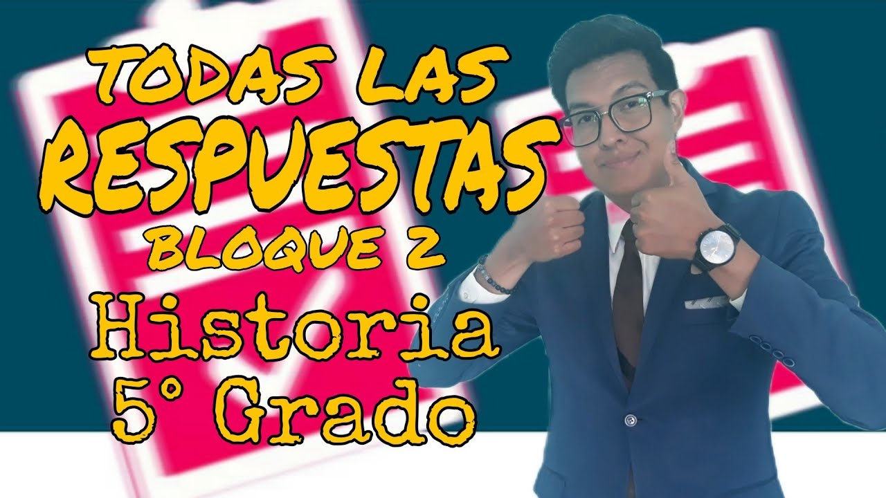 libro de historia de quinto grado de primaria contestado