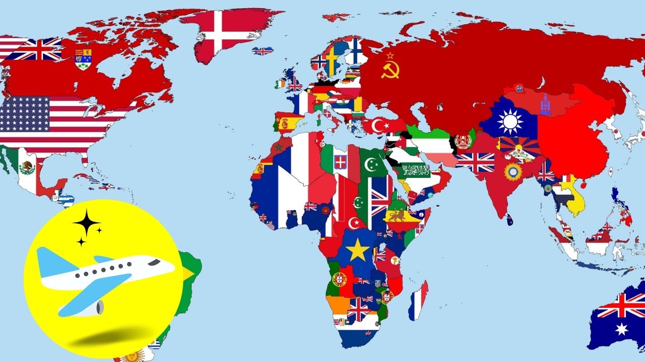 mapa del mundo con division politica sin nombres