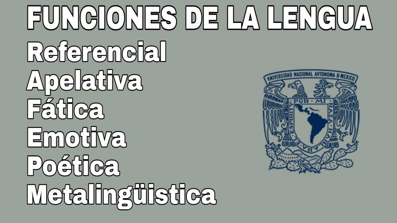 una carta que tenga todas las funciones del lenguaje
