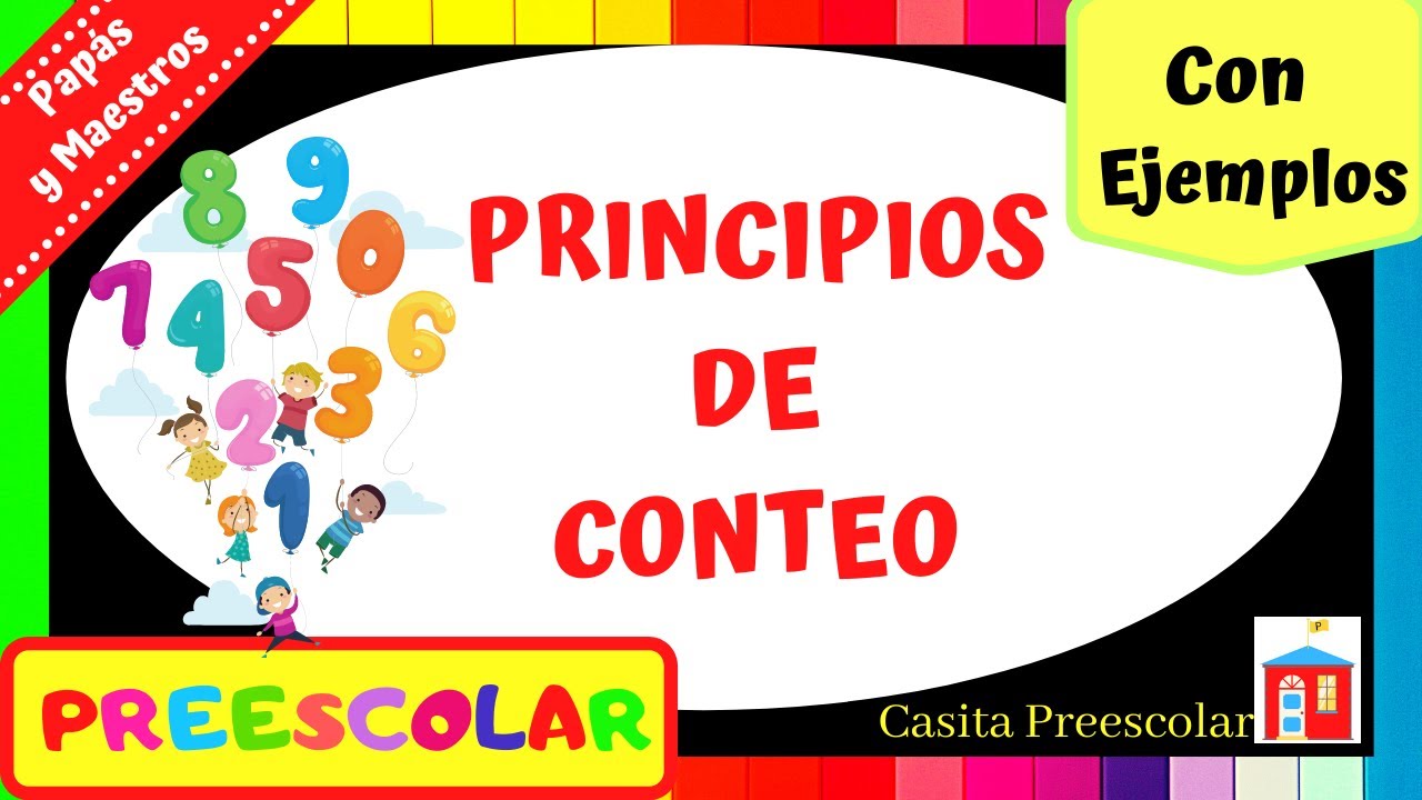 actividades de conteo para niños de segundo de preescolar