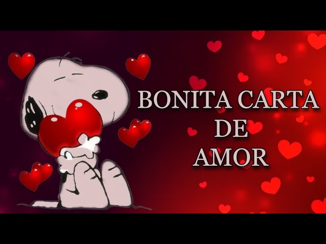 carta de amor y amistad para alguien especial