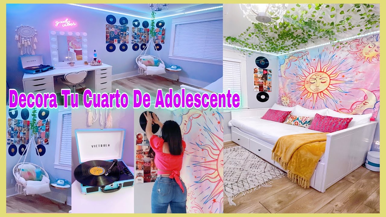 como decorar mi cuarto para niña de 12 años