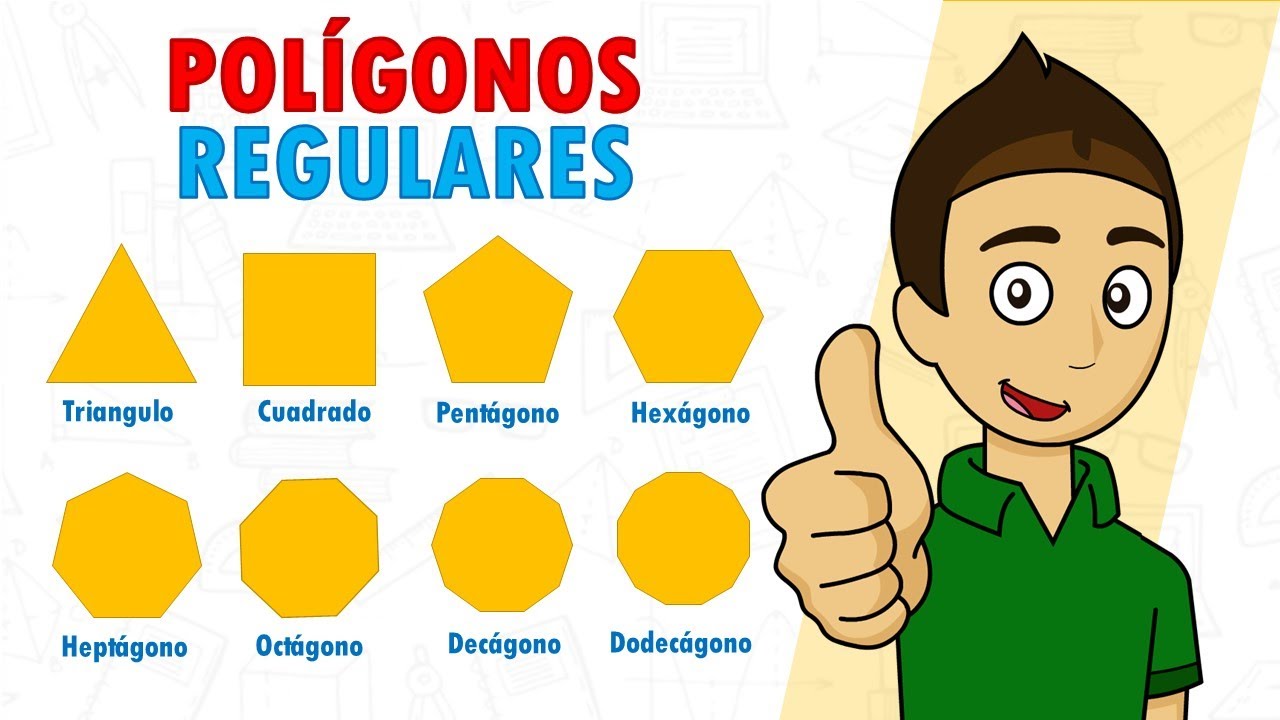 cómo se llama el polígono de 18 lados