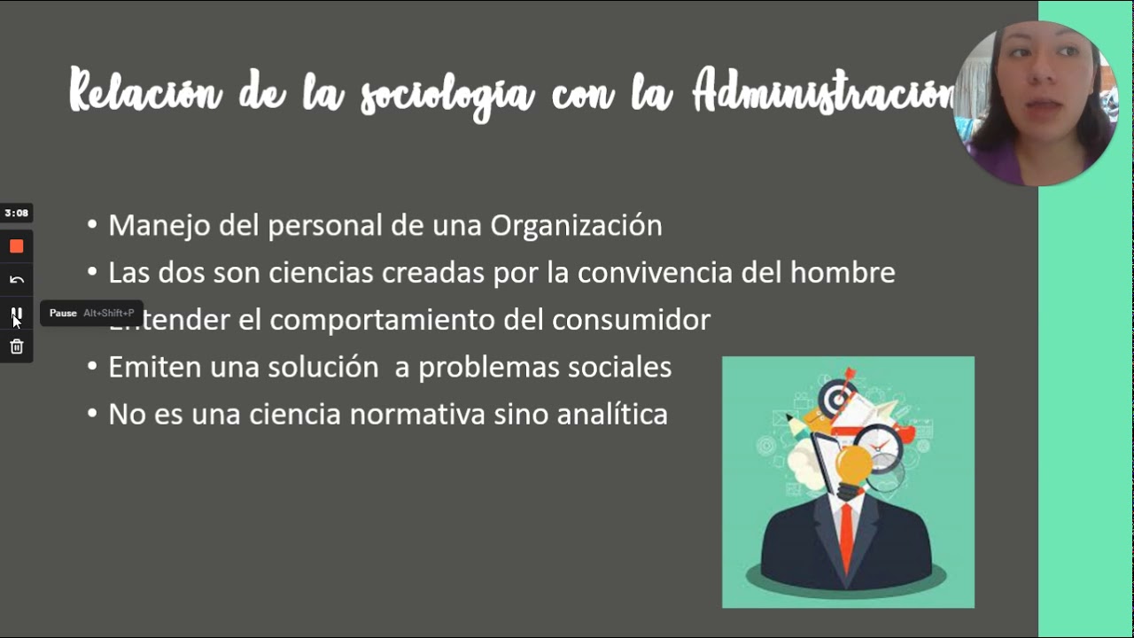 como se relaciona la sociologia con la administracion