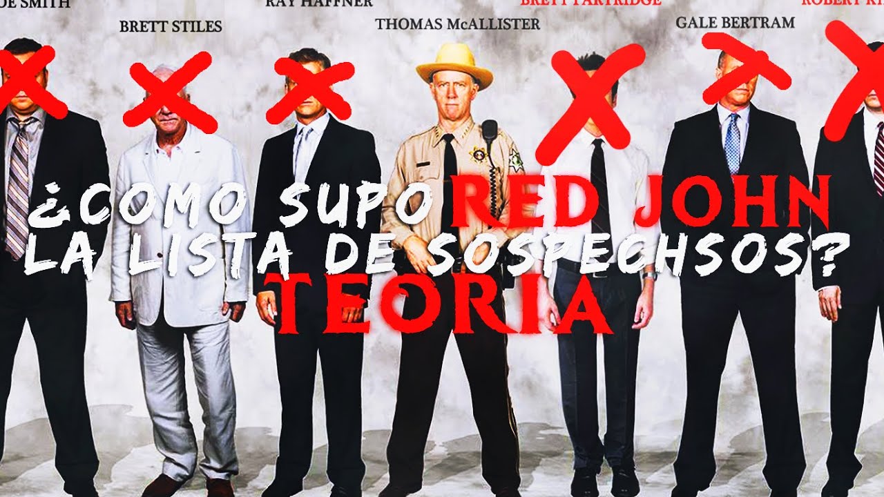 como supo red john los nombres de la lista