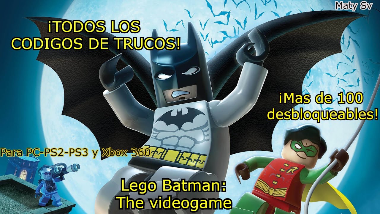 lego batman 1 como desbloquear a todos los personajes