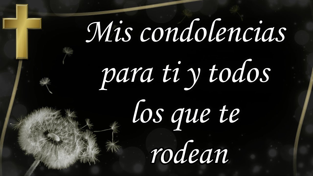mensaje de condolencia por la perdida de una madre