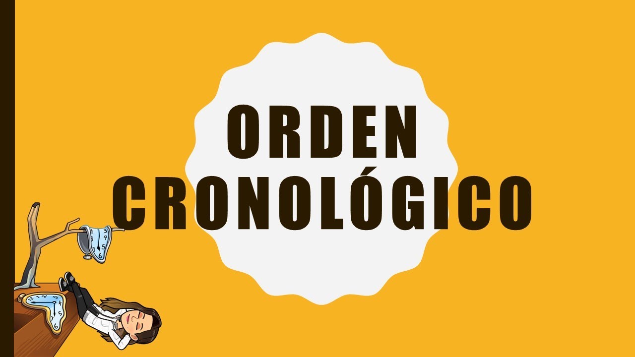 ordena cronológicamente del 1 al 5 los procesos históricos