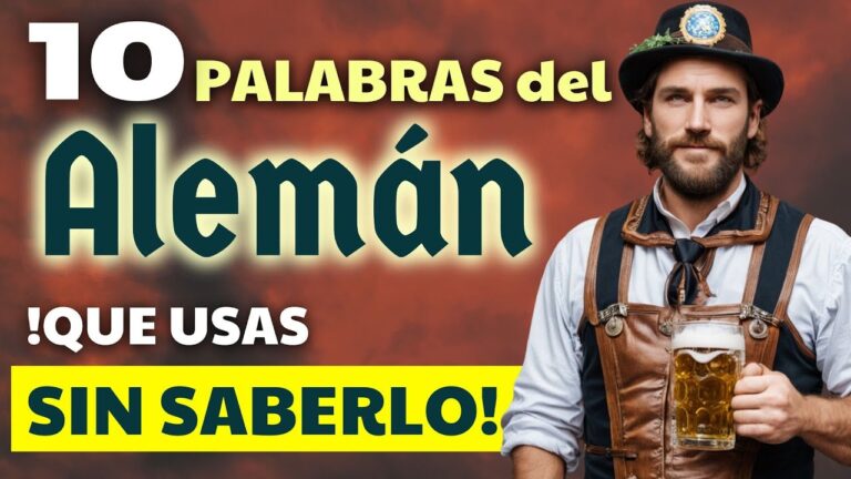 Descubre 10 palabras de origen alemán que han enriquecido el español