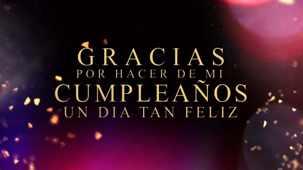 palabras para agradecer un año mas de vida