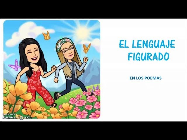 poemas para niños de primaria con lenguaje figurado
