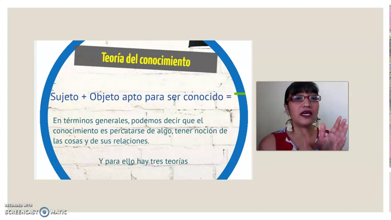 relación entre la lógica formal y la teoría del conocimiento