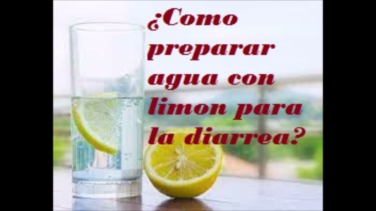 como preparar bicarbonato con limon para la diarrea