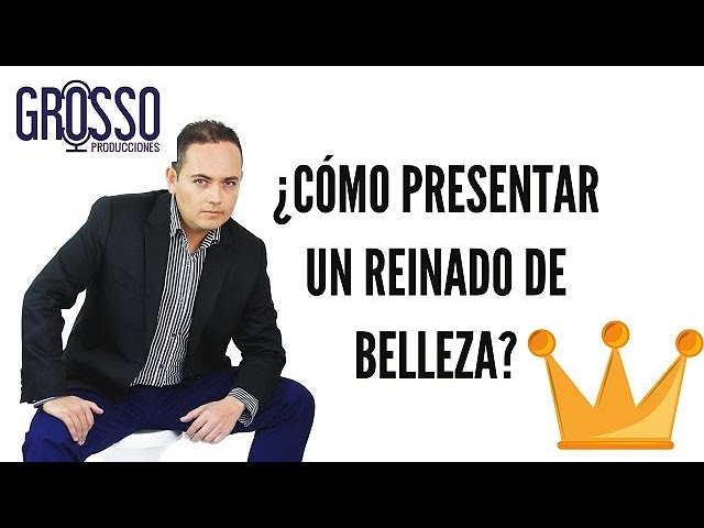 discurso de presentacion para un concurso de belleza