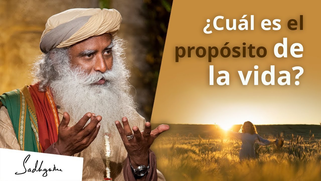 el proposito de la vida es ser feliz
