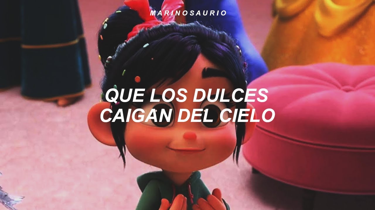 letra de la cancion de un mundo de caramelo