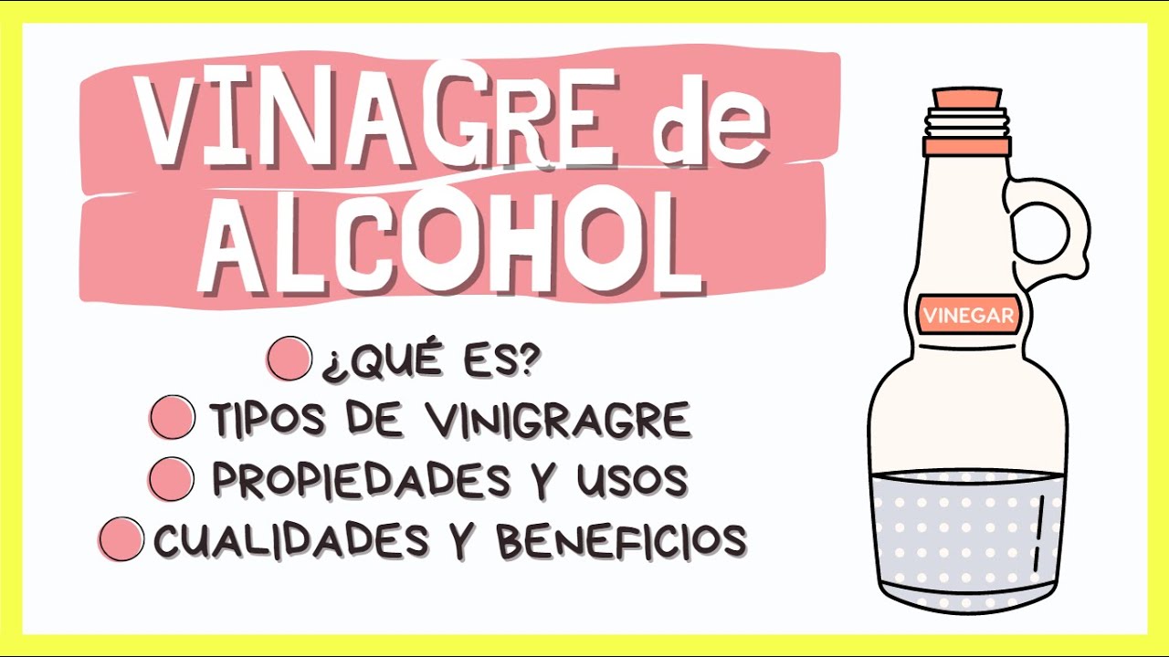 vinagre de alcohol de caña para que sirve
